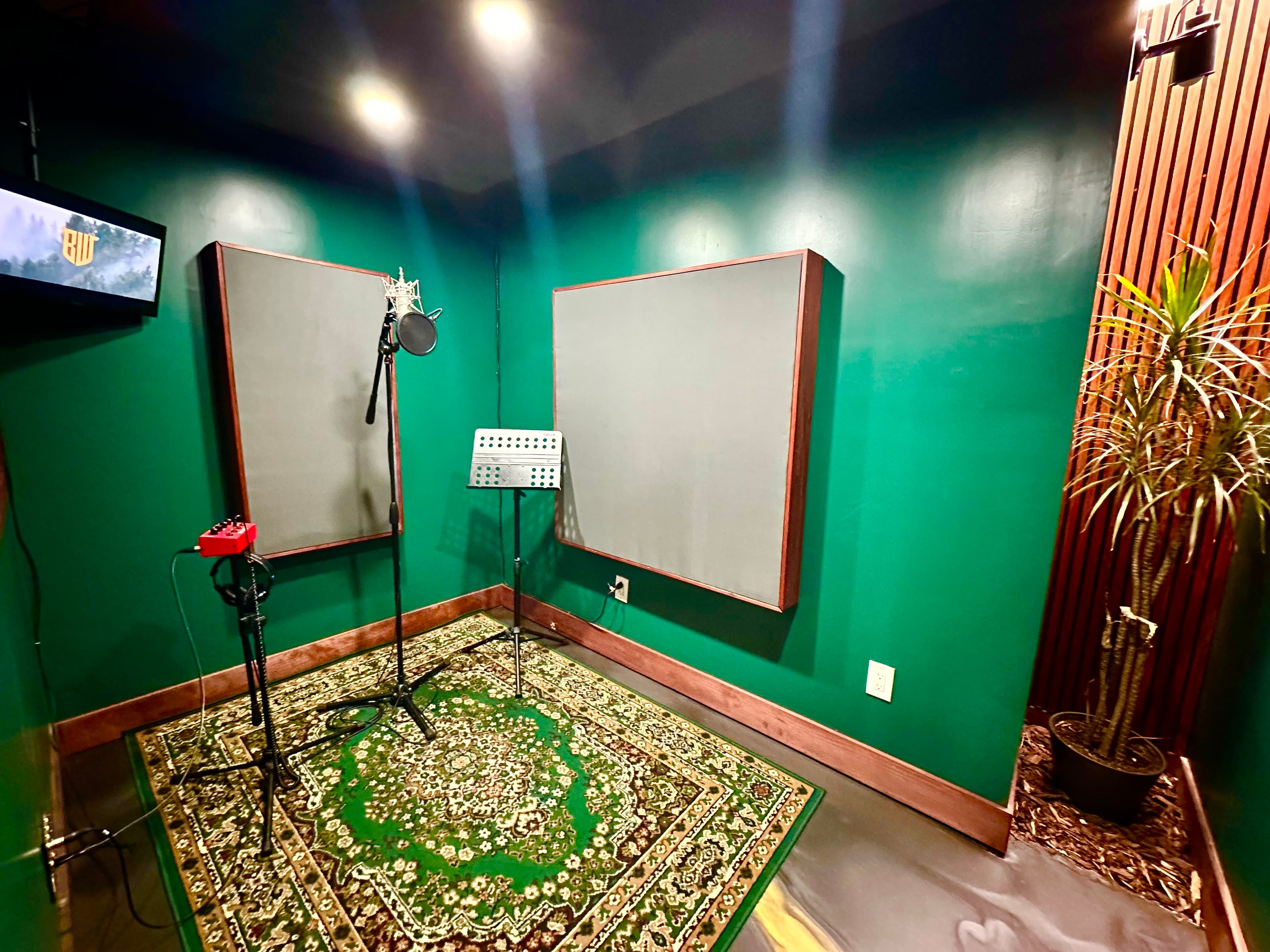 Ivy Room vocal booth at Basswood Studios, North Hollywood, CA